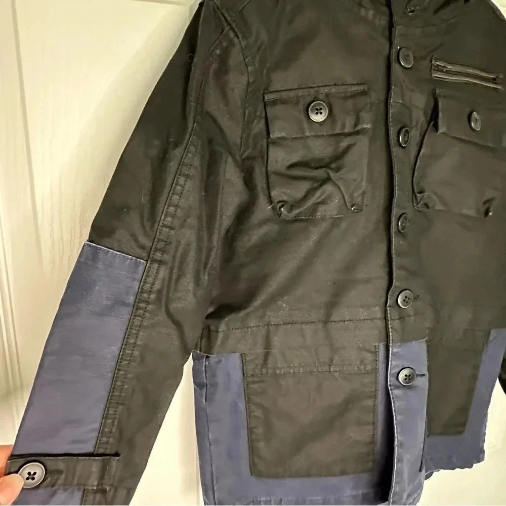 Art Class Black & Navy Cotton Jacket size XS (4/5)